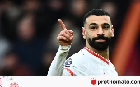 আবারও মাইলফলক গড়া সালাহর জাদুতে লিভারপুলের জয়