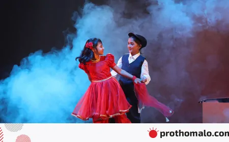 জনপ্রিয় বাংলা সিনেমার গানে নাচলেন শিল্পীরা